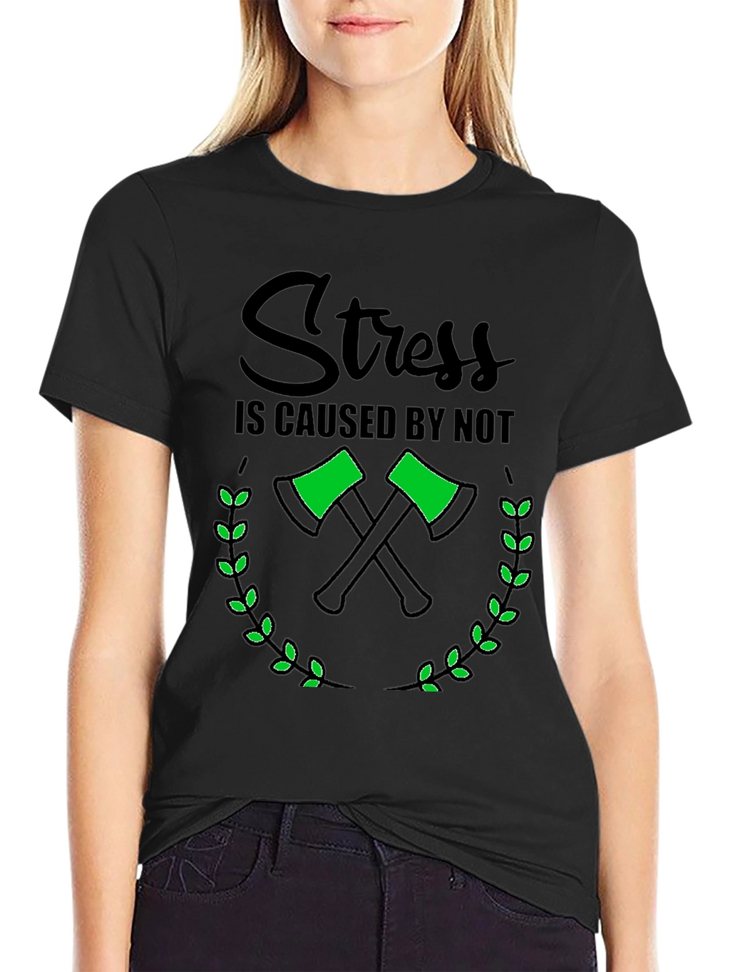 Stress Caused By Not Chopping T-Shirt