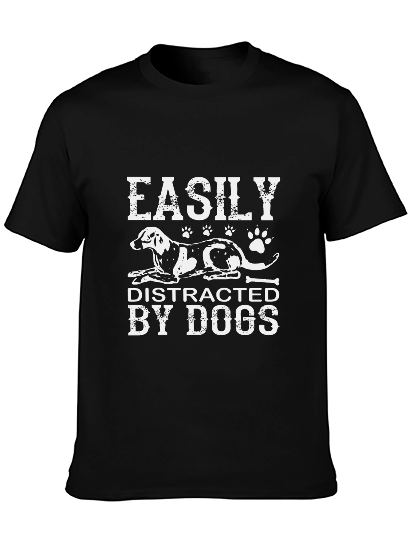 Easily Distracted By Dogs Graphic Tee