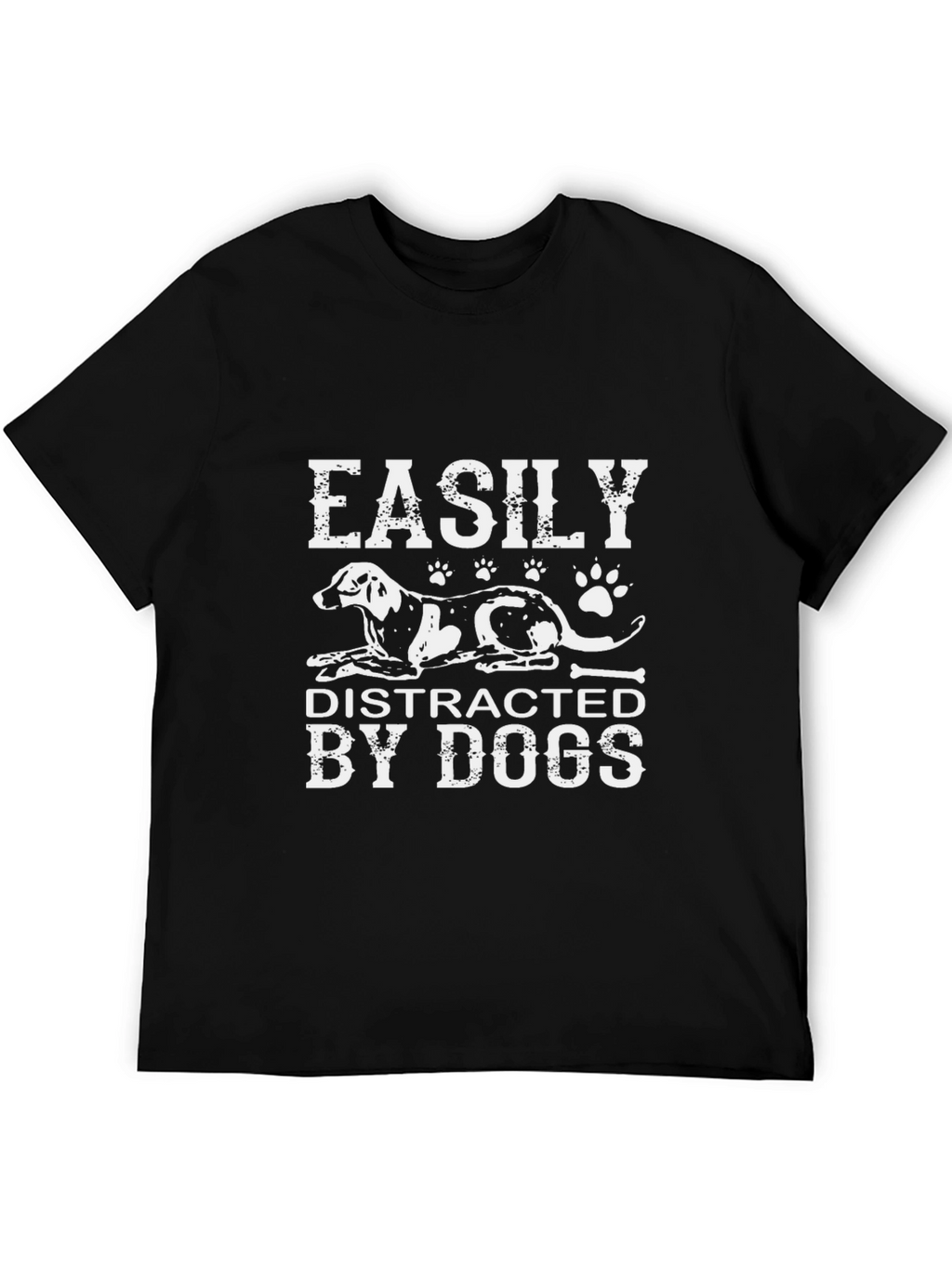 Easily Distracted By Dogs Graphic Tee