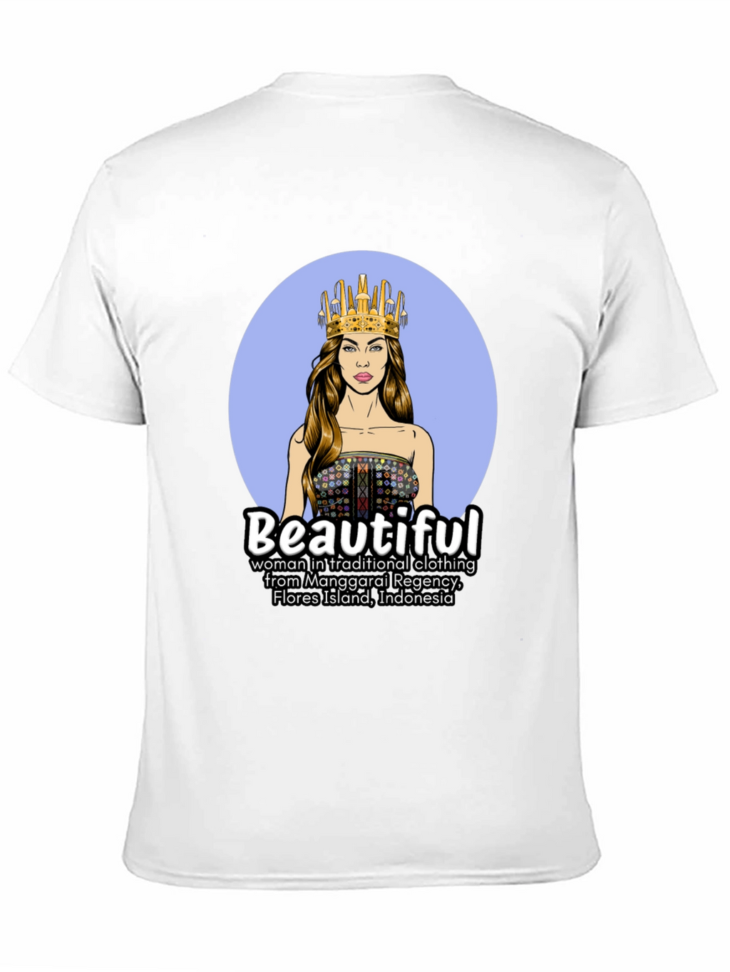 Traditional Indonesian Woman Graphic T-Shirt
