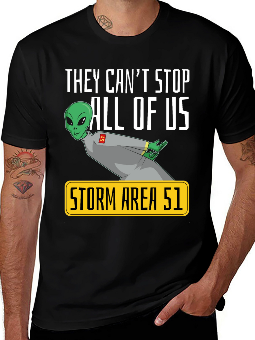 Storm Area 51 Alien T-Shirt