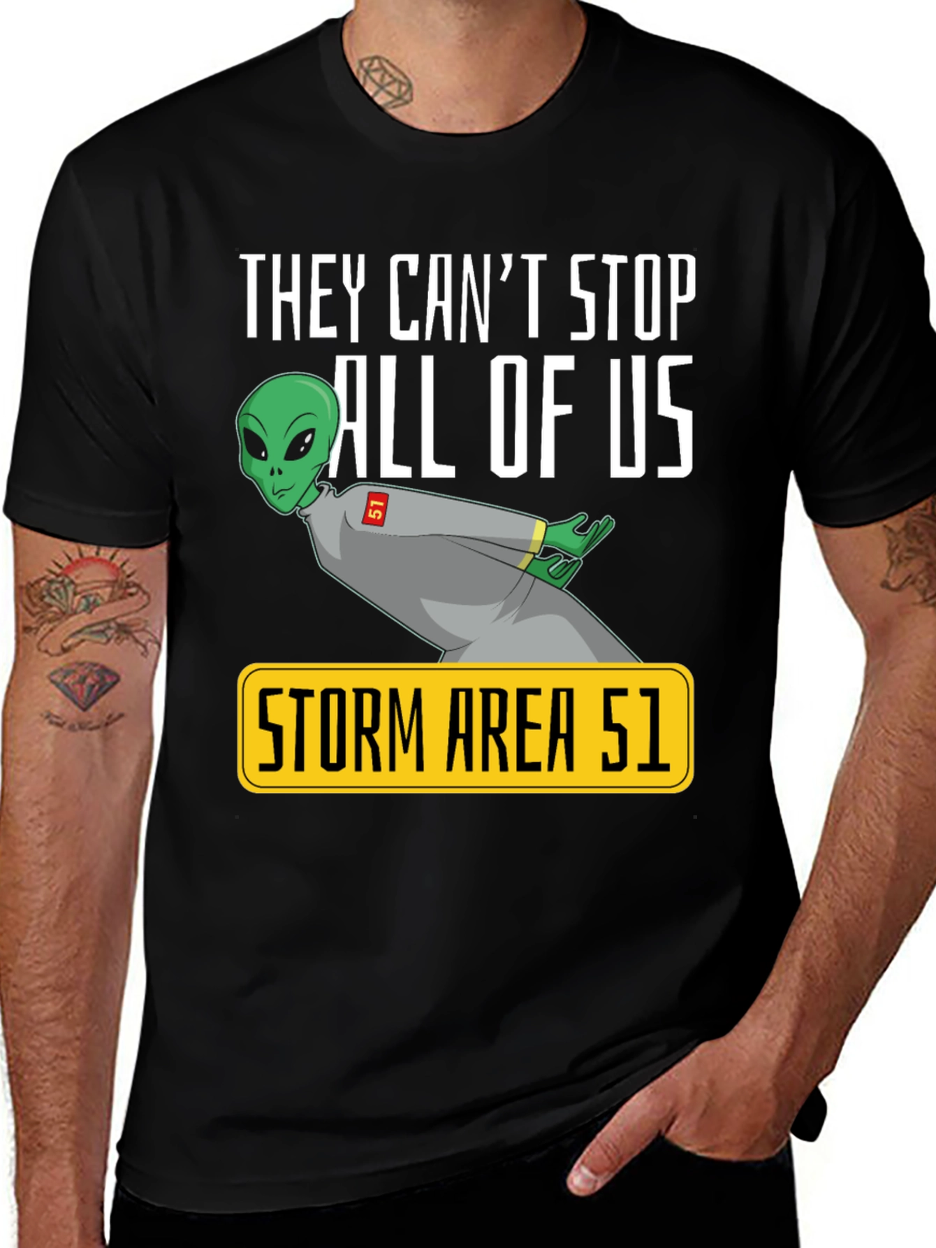 Storm Area 51 Alien T-Shirt