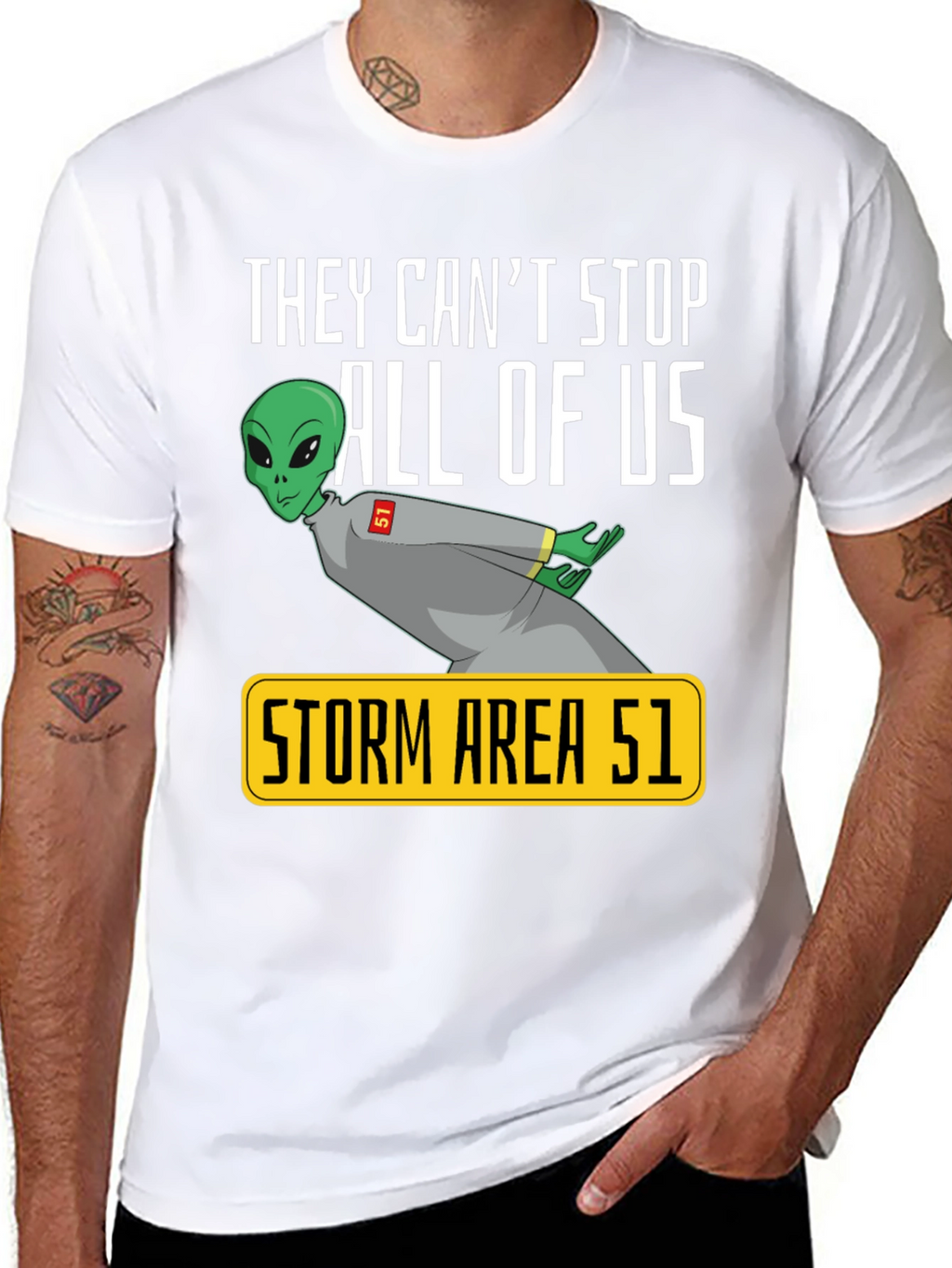 Storm Area 51 Alien T-Shirt