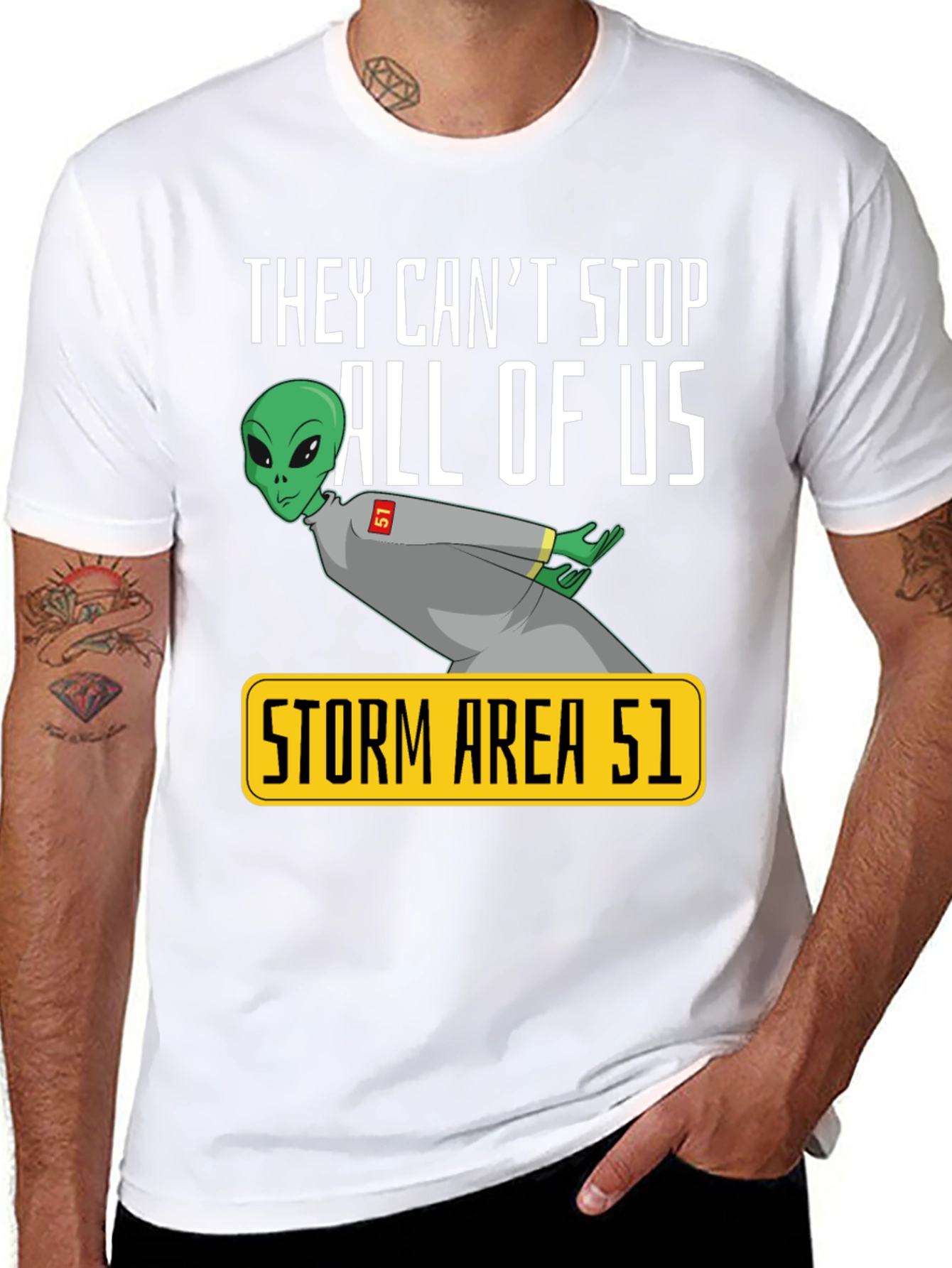 Storm Area 51 Alien T-Shirt