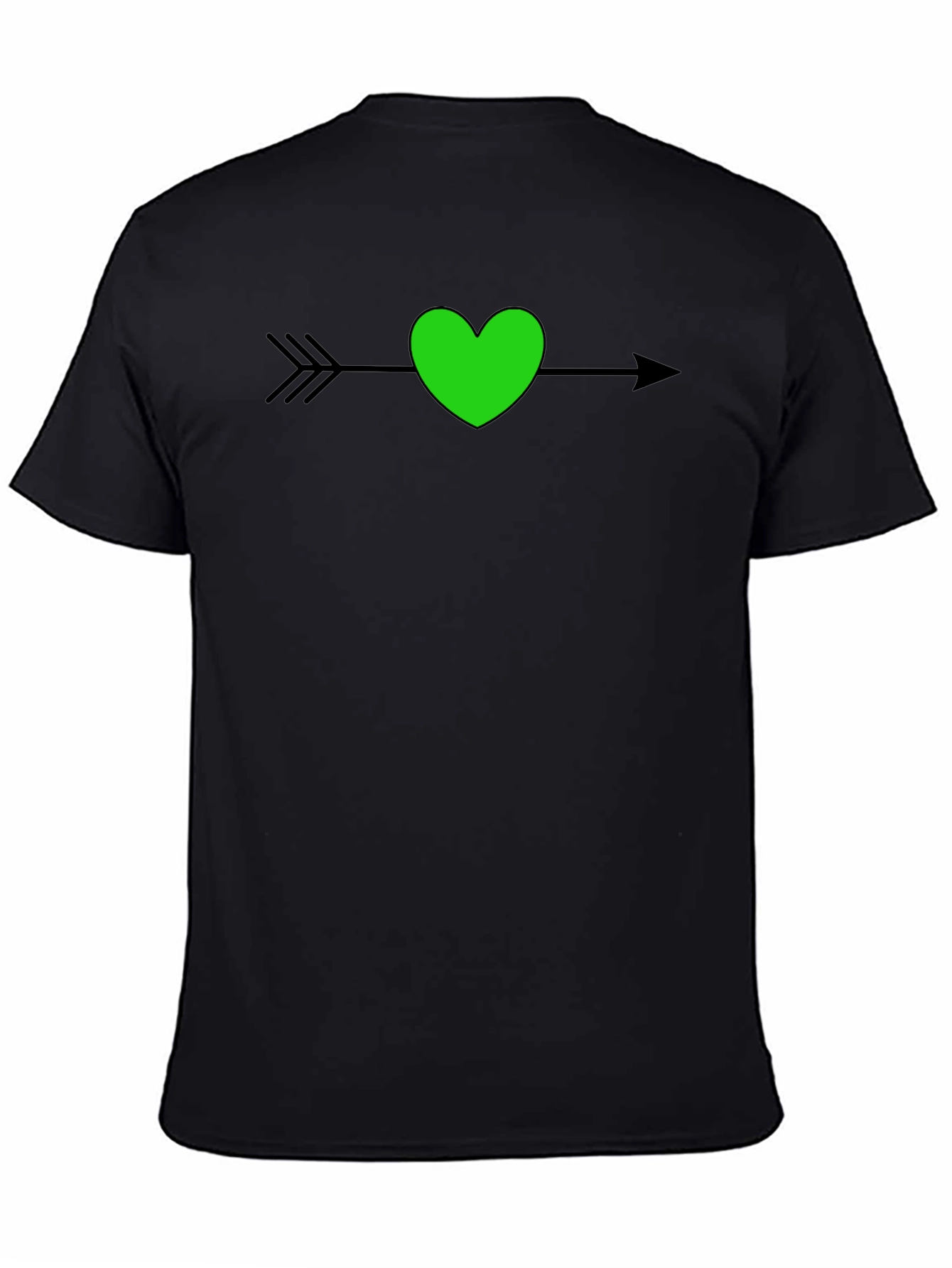 Heart Arrow T-Shirt - Stylish Graphic Tee