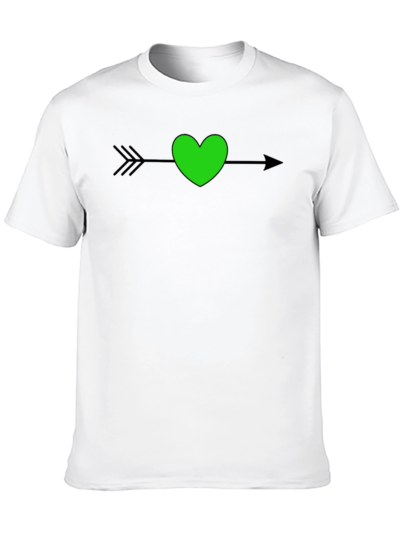 Heart Arrow T-Shirt - Stylish Graphic Tee