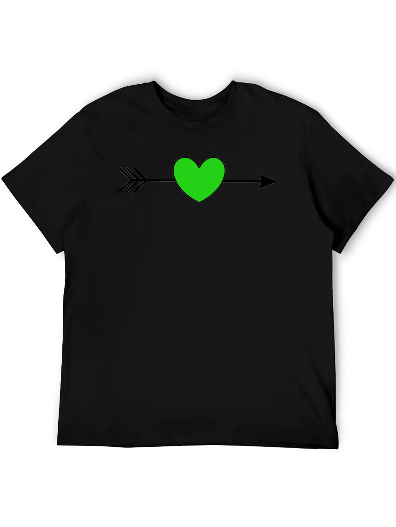 Heart Arrow T-Shirt - Stylish Graphic Tee