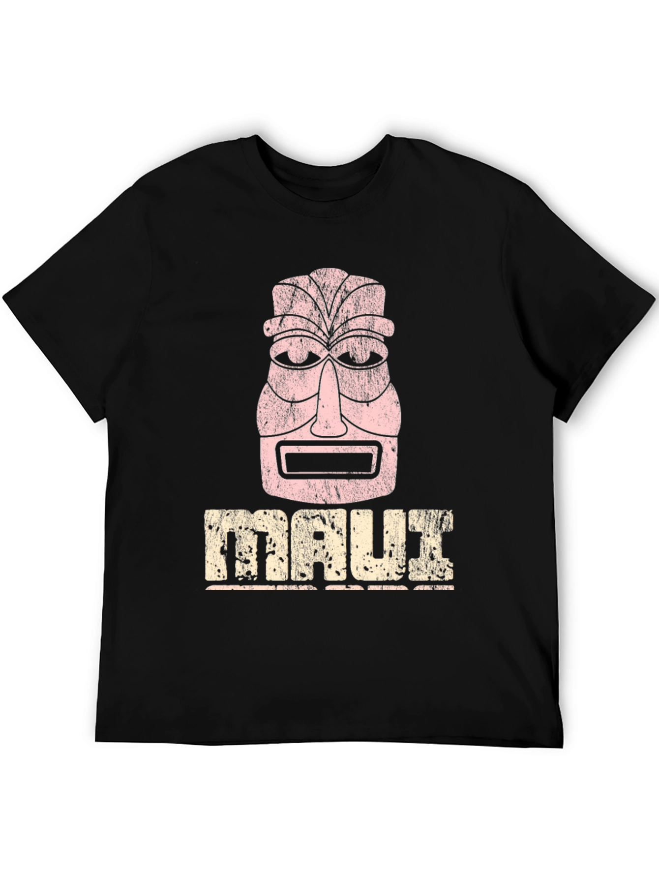 Maui Tiki Graphic T-Shirt - Vintage Style Tee