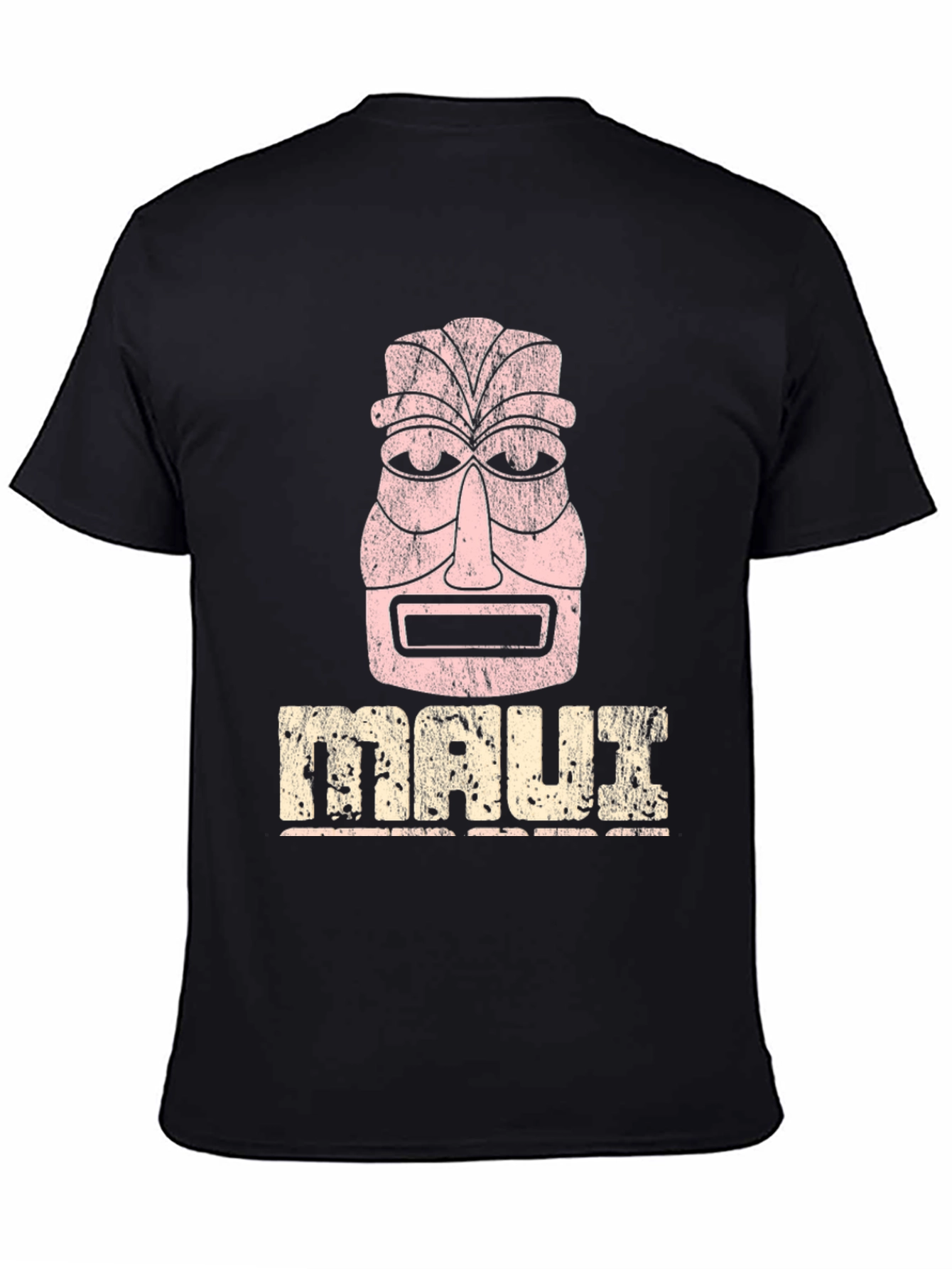 Maui Tiki Graphic T-Shirt - Vintage Style Tee