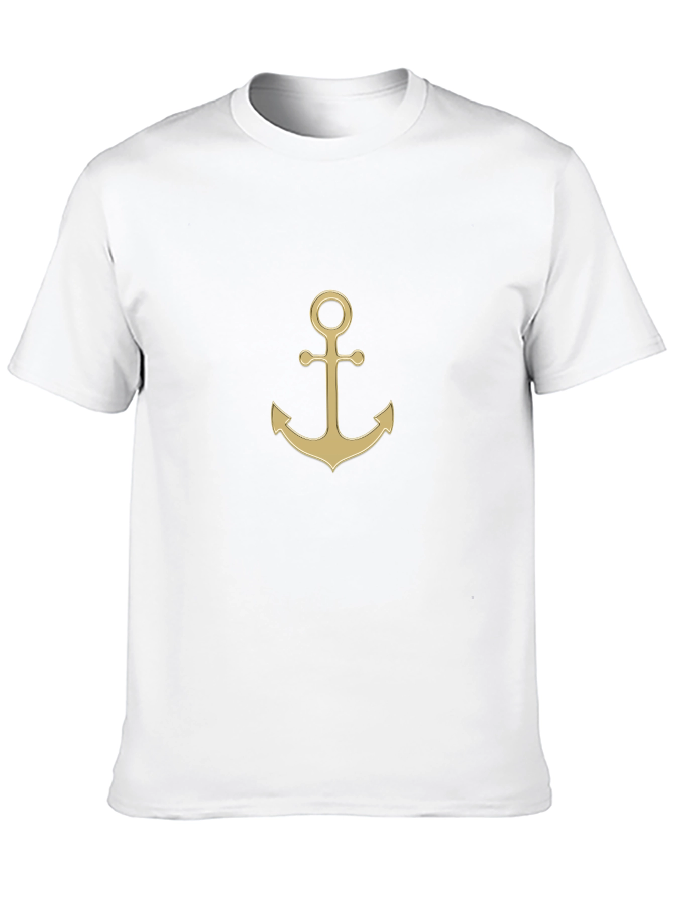 Anchor Graphic Tee - Stylish Nautical Design