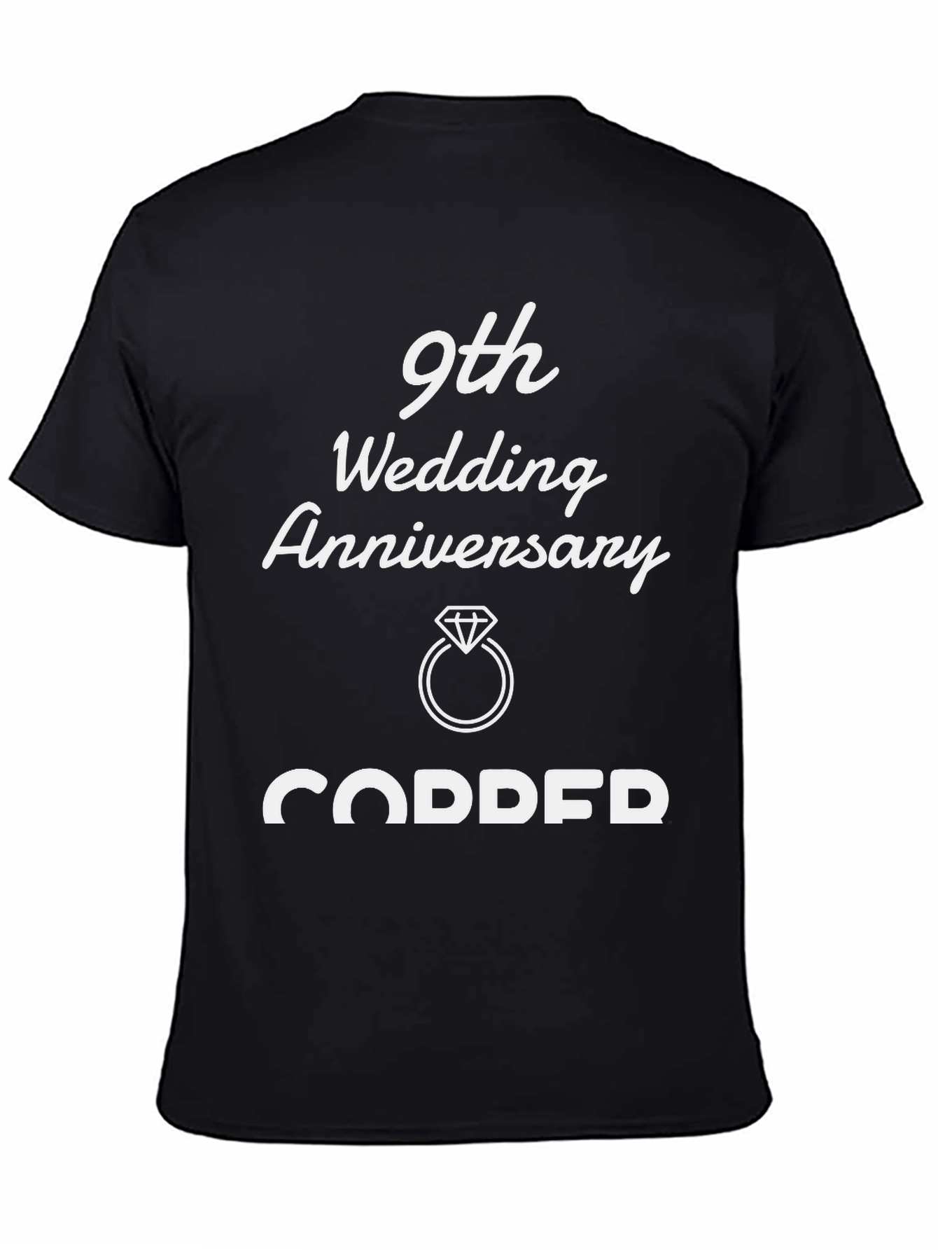 9th Wedding Anniversary Copper T-Shirt