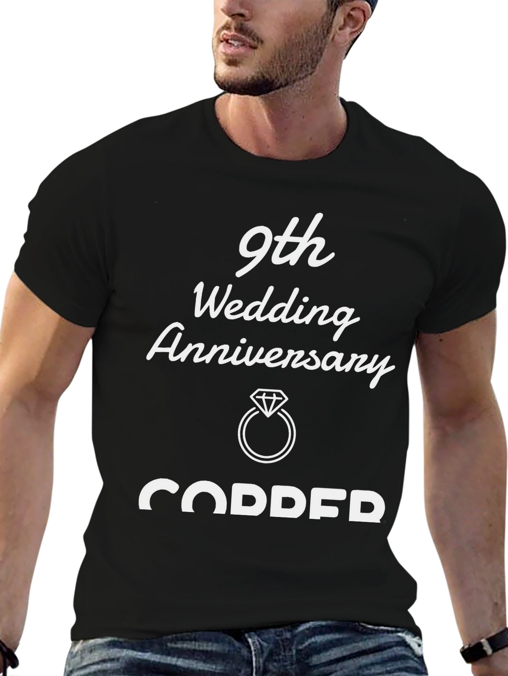9th Wedding Anniversary Copper T-Shirt