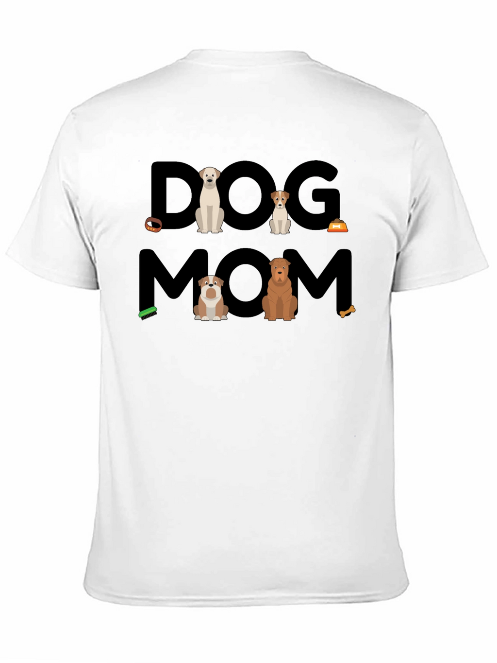 Dog Mom T-Shirt Cute Dog Lover Tee