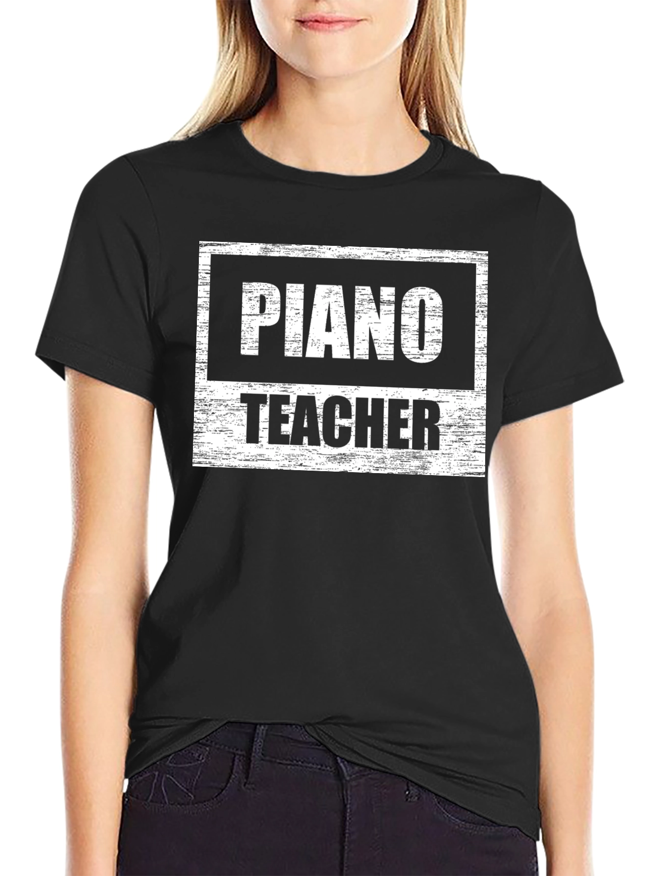 Piano Teacher Graphic T-Shirt