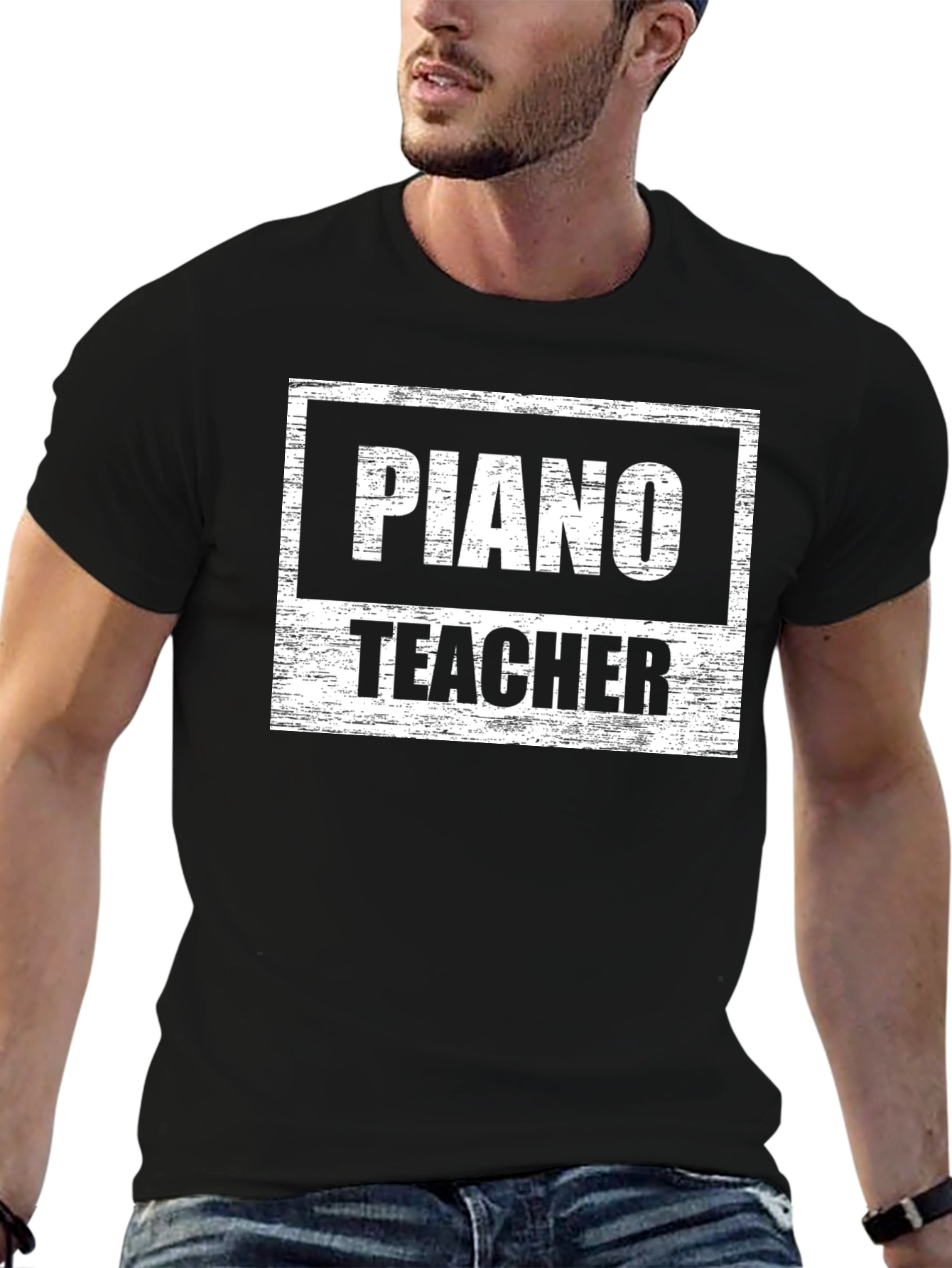 Piano Teacher Graphic T-Shirt