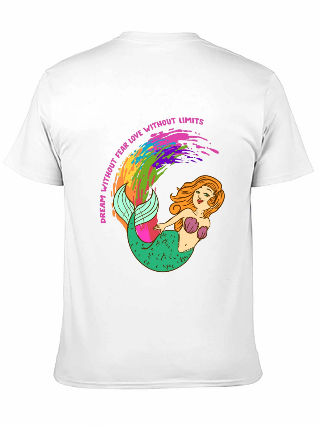 Mermaid Pride Tee - Dream Without Fear