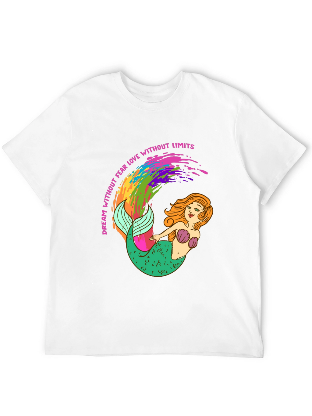Mermaid Pride Tee - Dream Without Fear