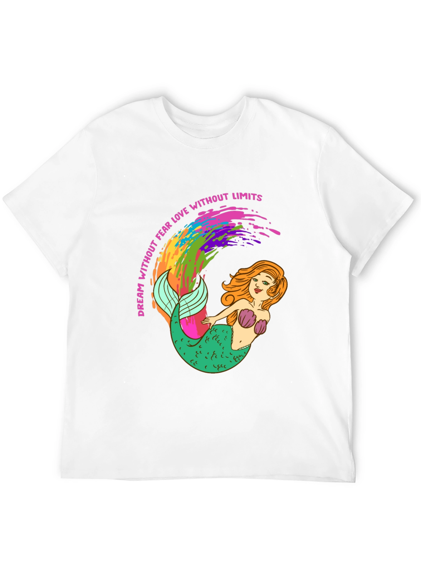 Mermaid Pride Tee - Dream Without Fear