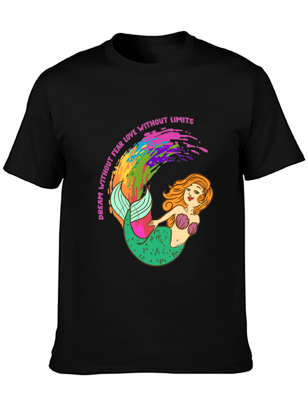 Mermaid Pride Tee - Dream Without Fear
