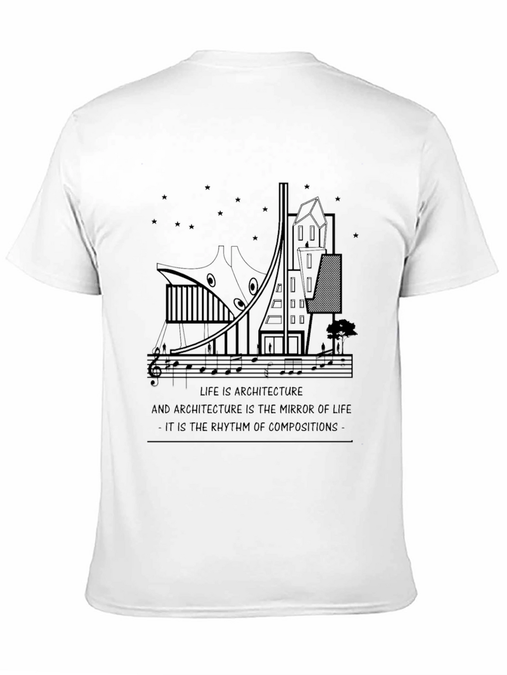 Architecture & Music T-Shirt