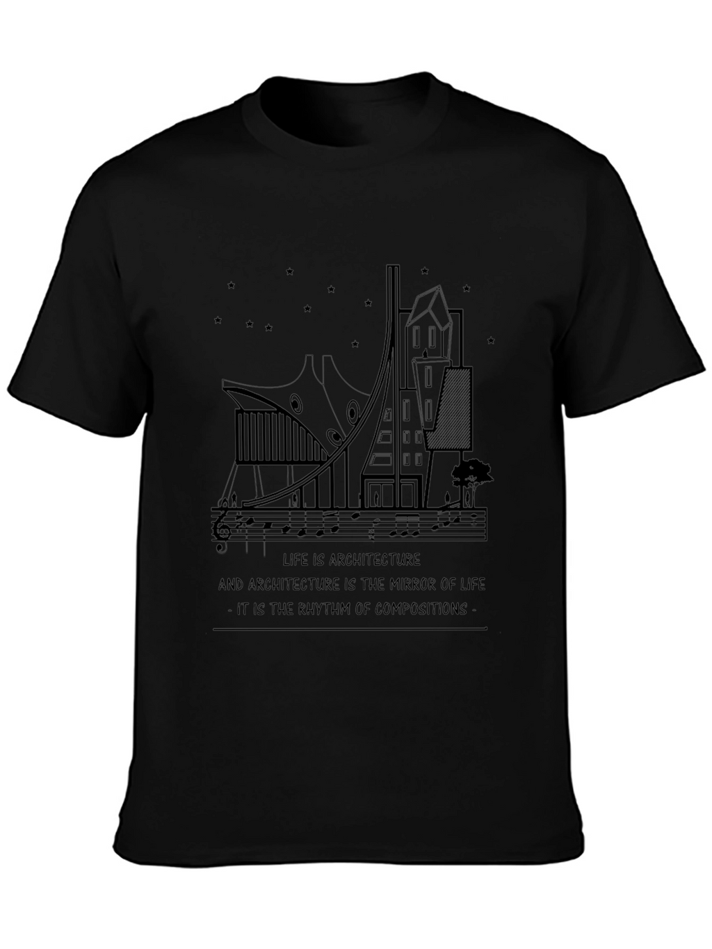 Architecture & Music T-Shirt