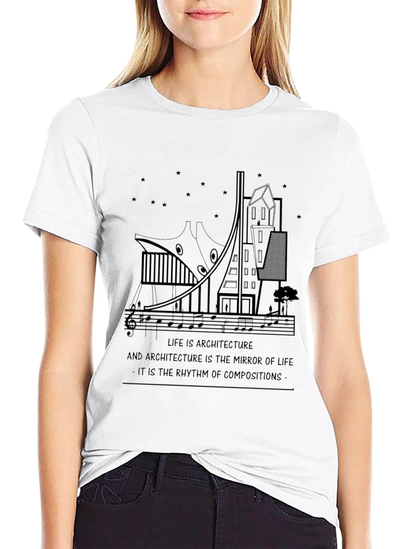 Architecture & Music T-Shirt