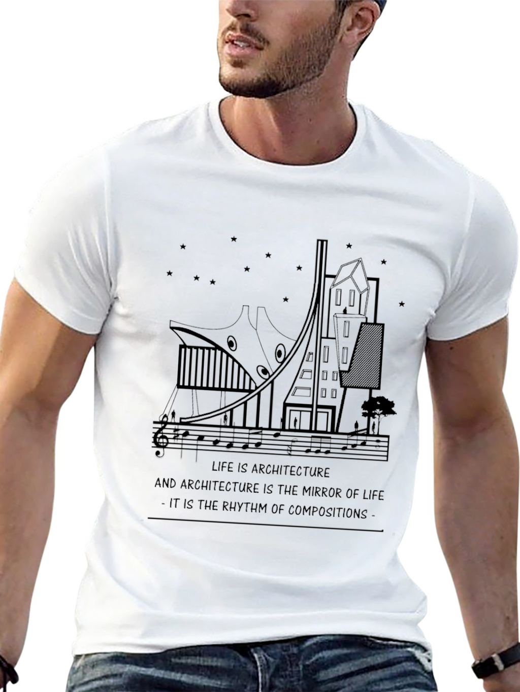 Architecture & Music T-Shirt