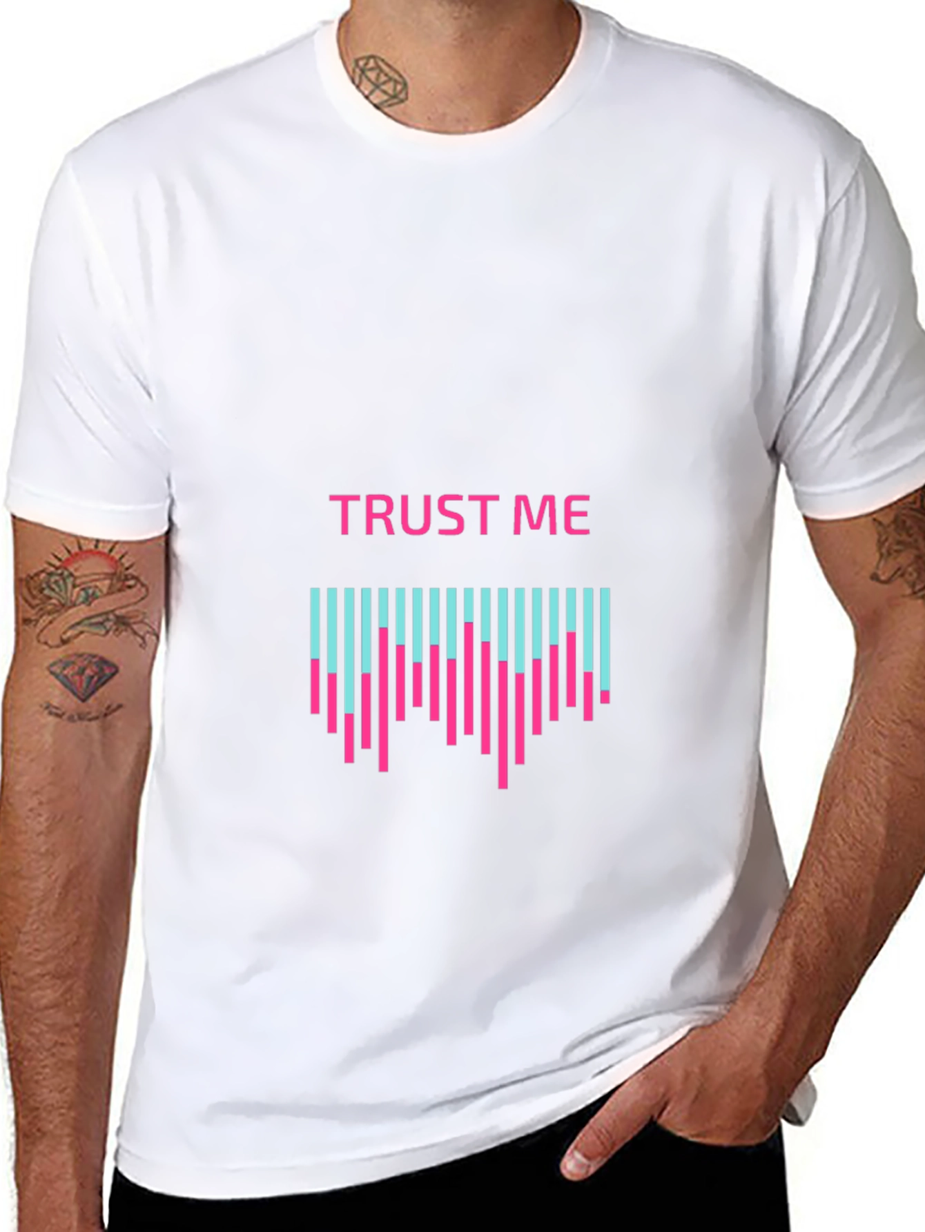 Trust Me Graphic Tee - Soft Cotton Blend