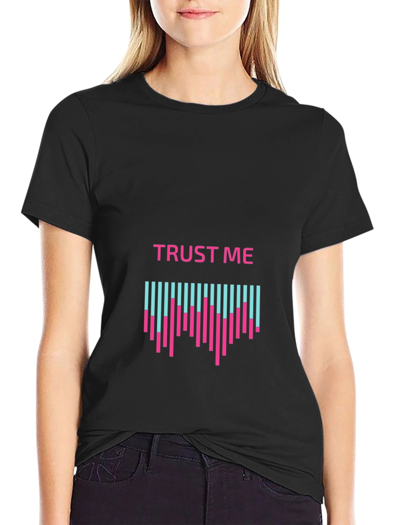 Trust Me Graphic Tee - Soft Cotton Blend