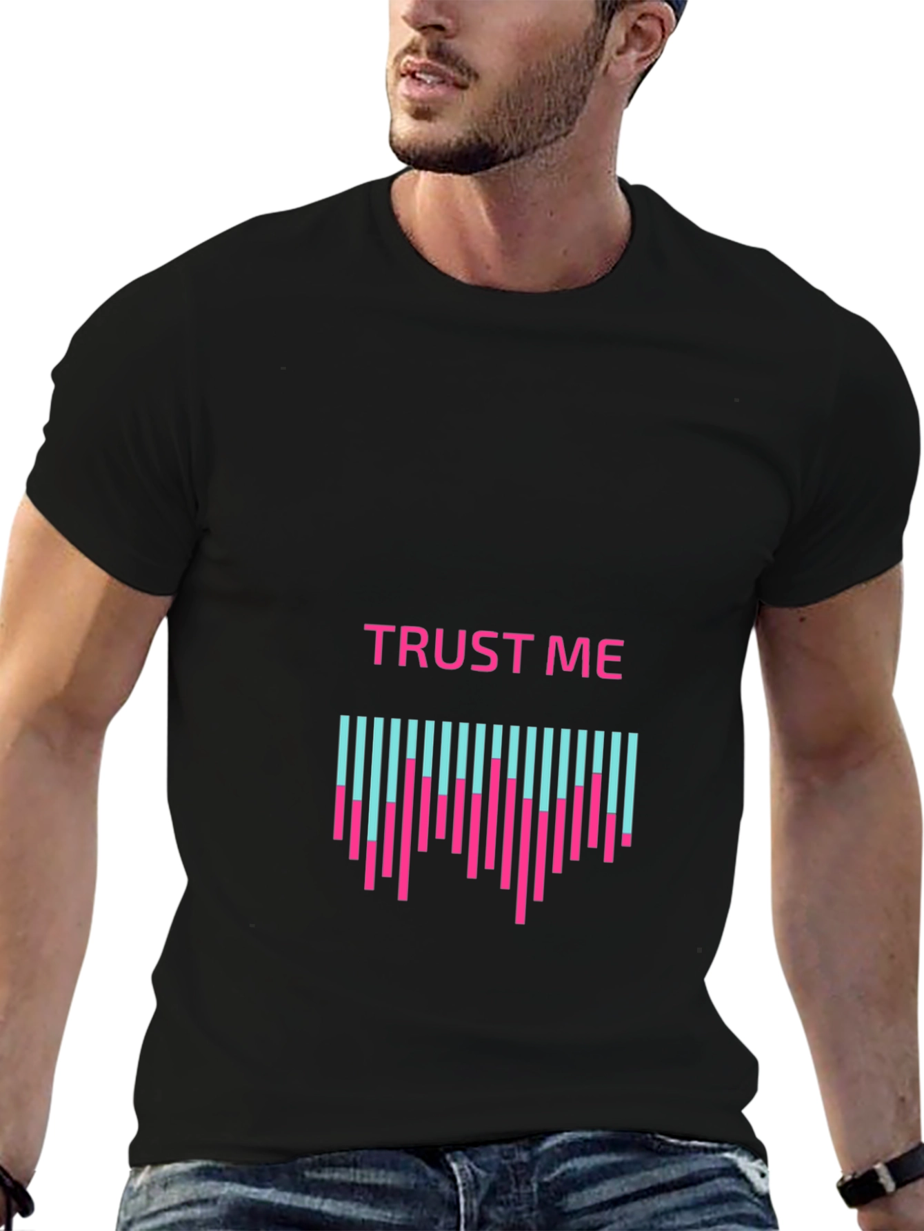 Trust Me Graphic Tee - Soft Cotton Blend