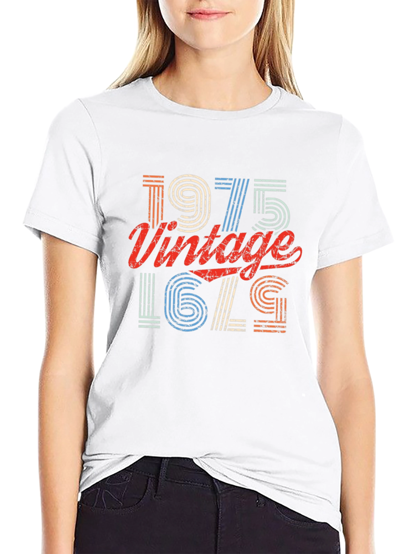 Vintage 1975 Graphic Tee - Retro Style