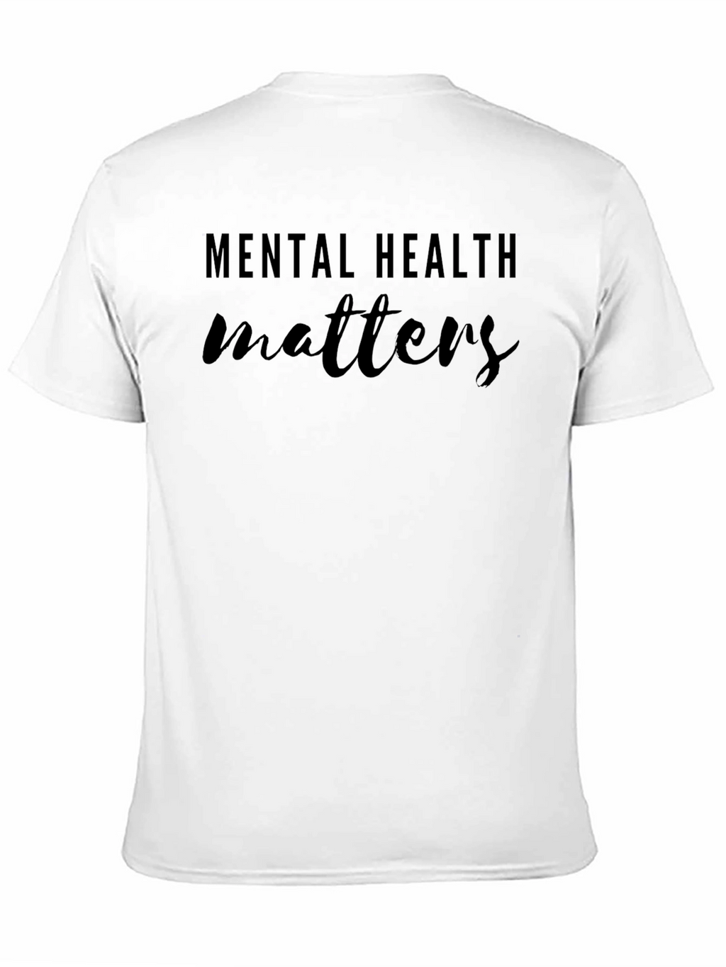 Mental Health Matters Black T-Shirt