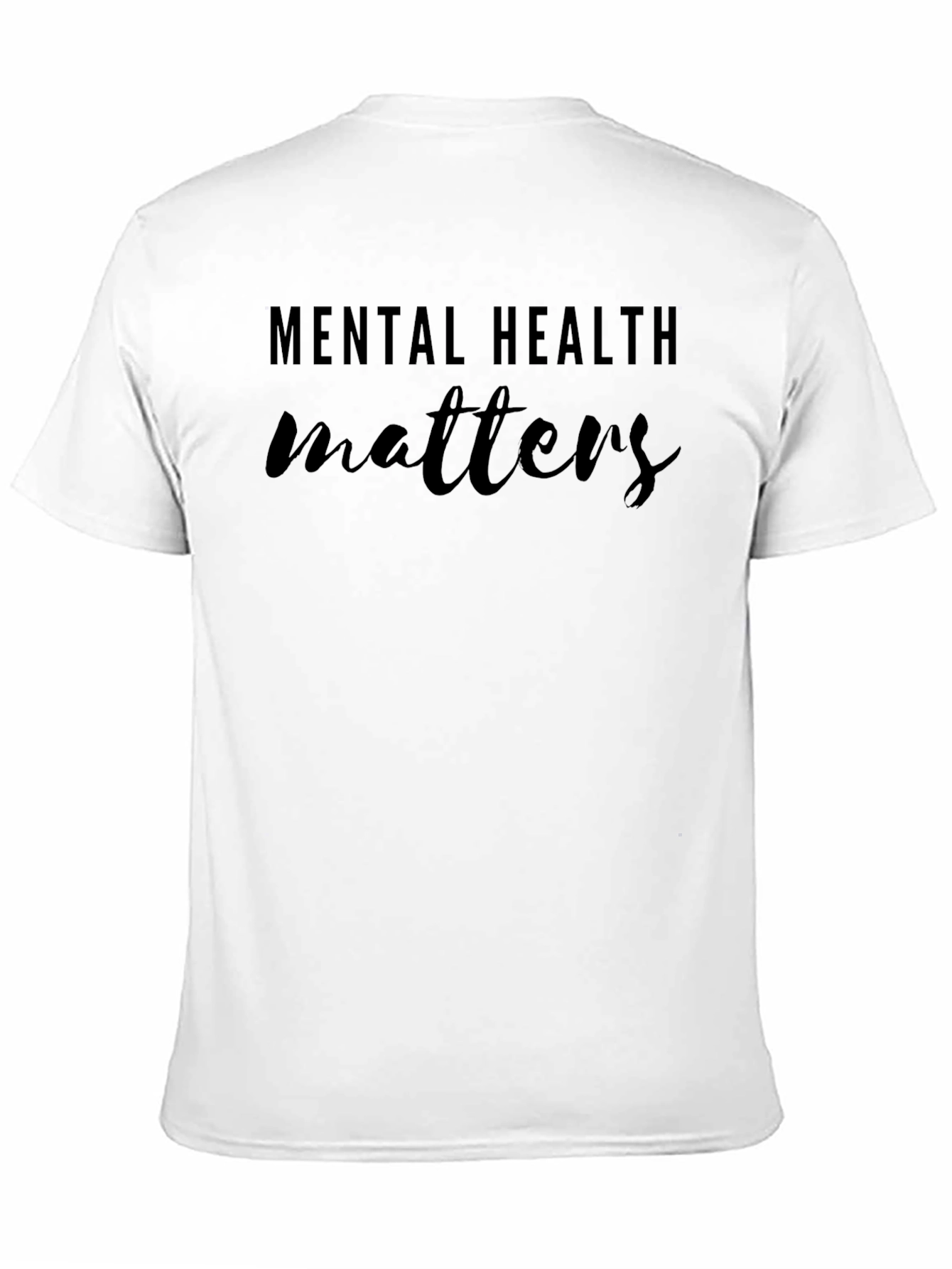 Mental Health Matters Black T-Shirt