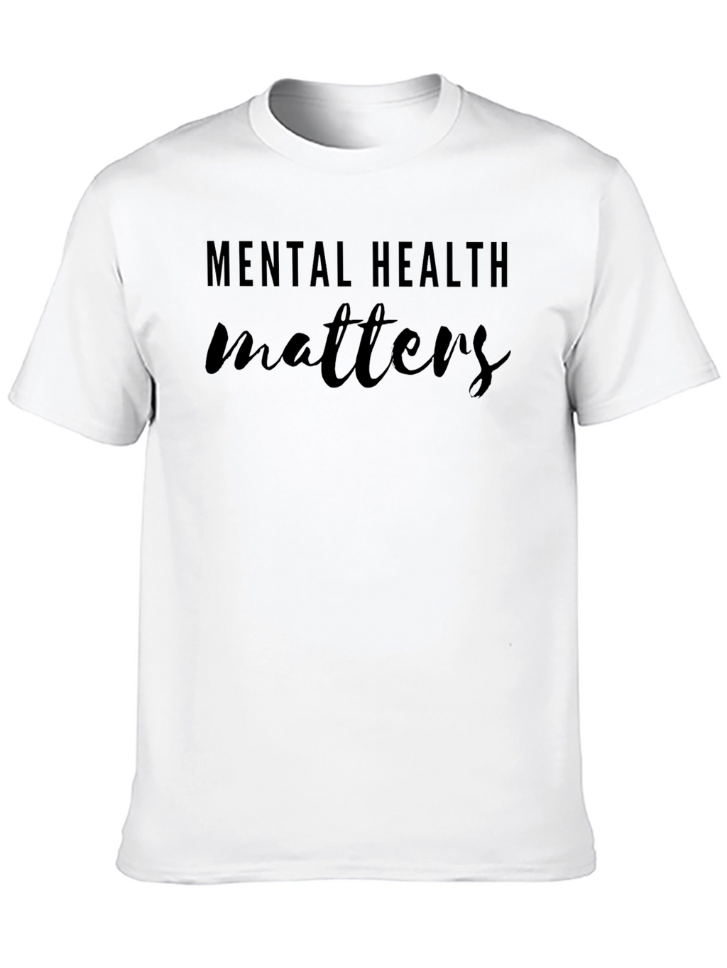 Mental Health Matters Black T-Shirt