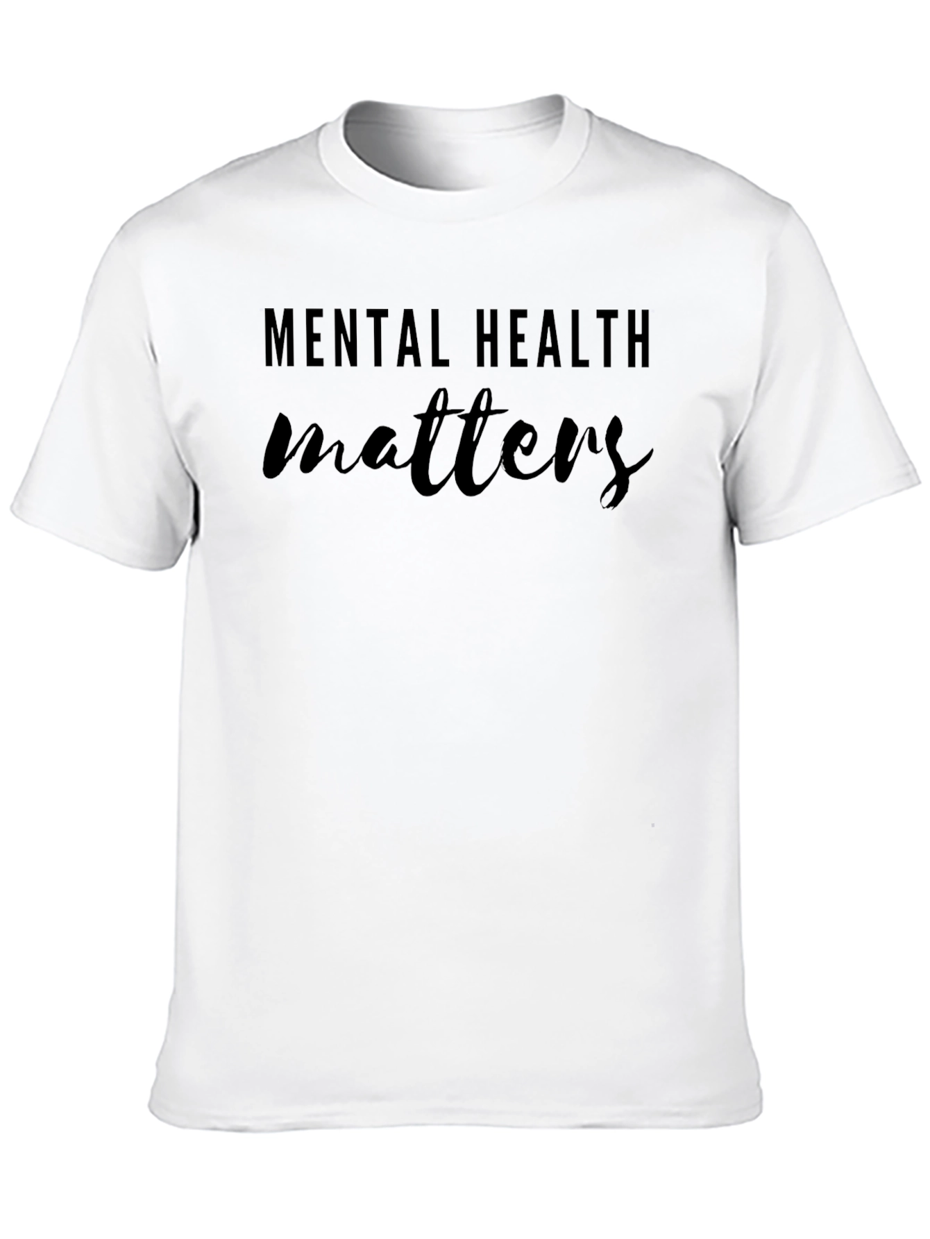 Mental Health Matters Black T-Shirt
