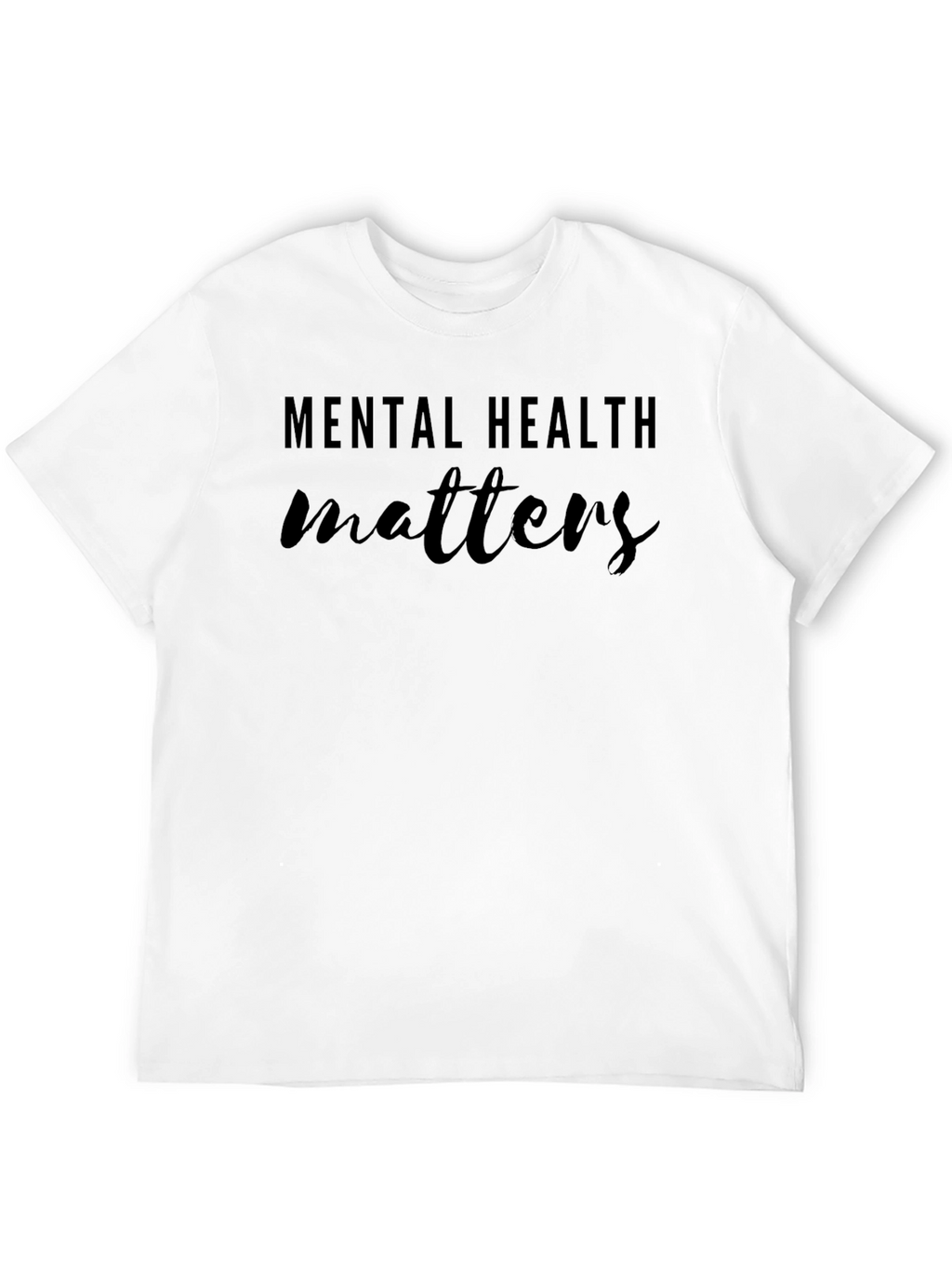Mental Health Matters Black T-Shirt
