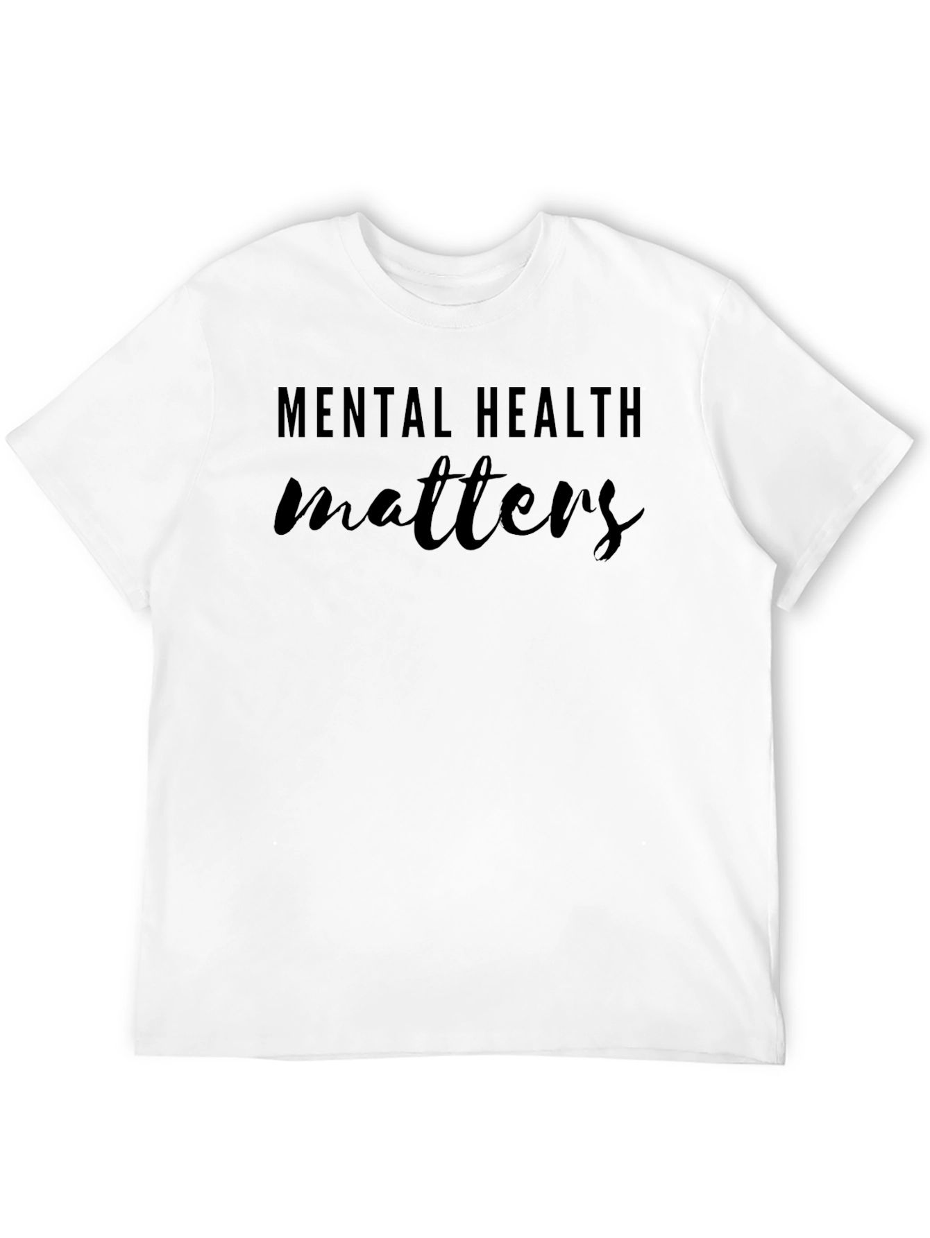 Mental Health Matters Black T-Shirt