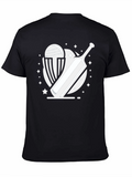 Cricket Bat & Ball Graphic Tee