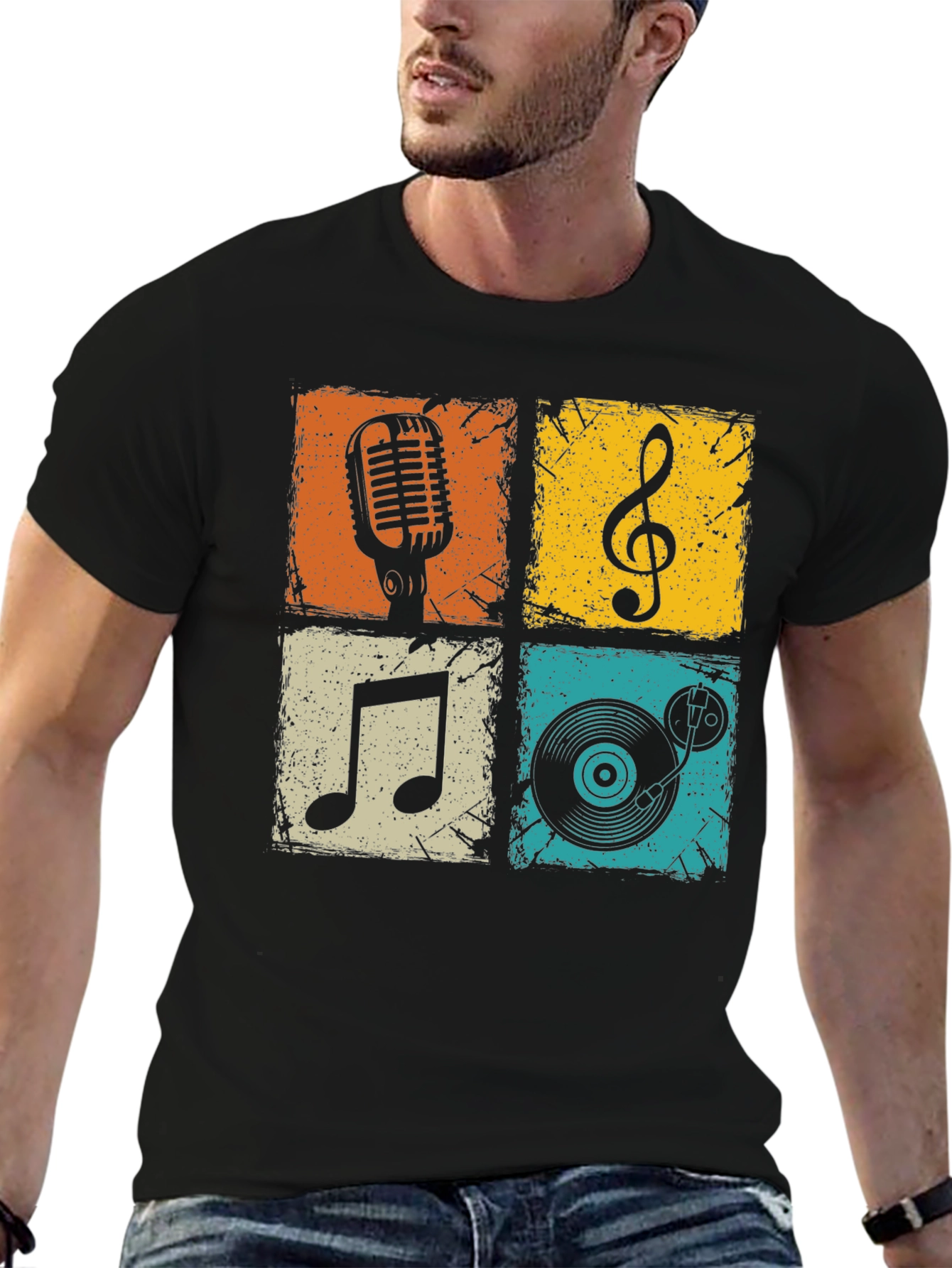 Retro Music Lovers T-Shirt
