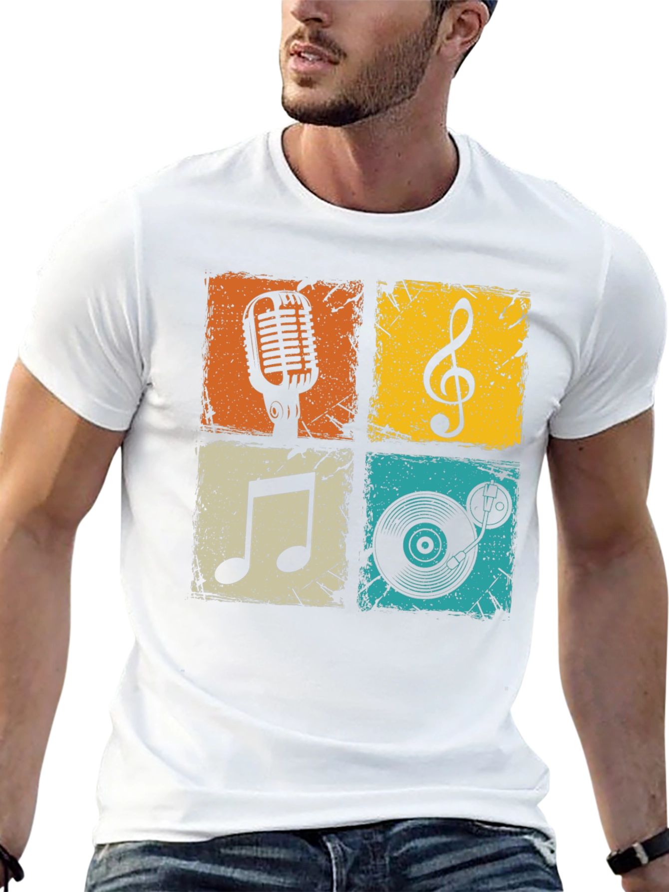 Retro Music Lovers T-Shirt