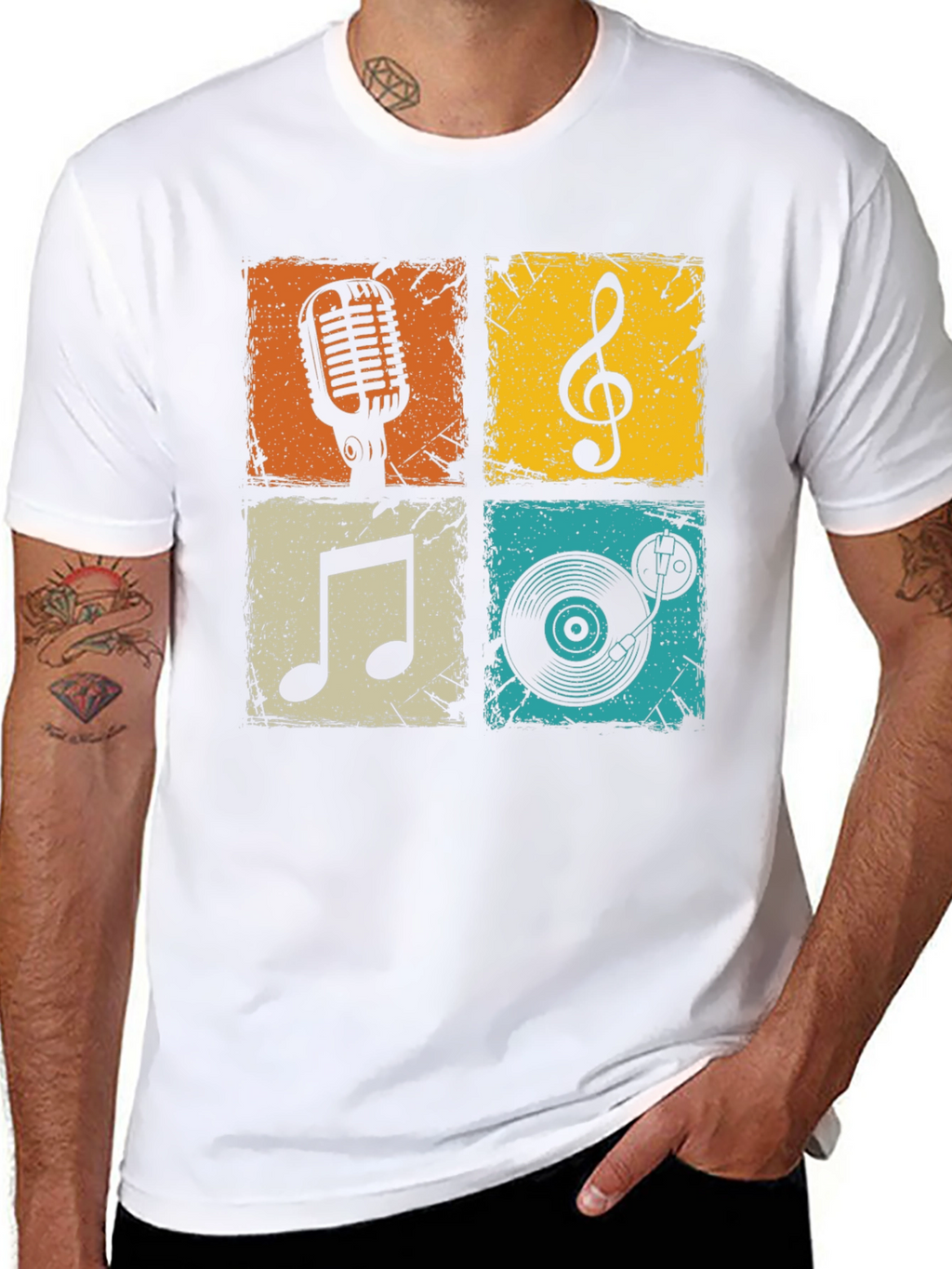 Retro Music Lovers T-Shirt