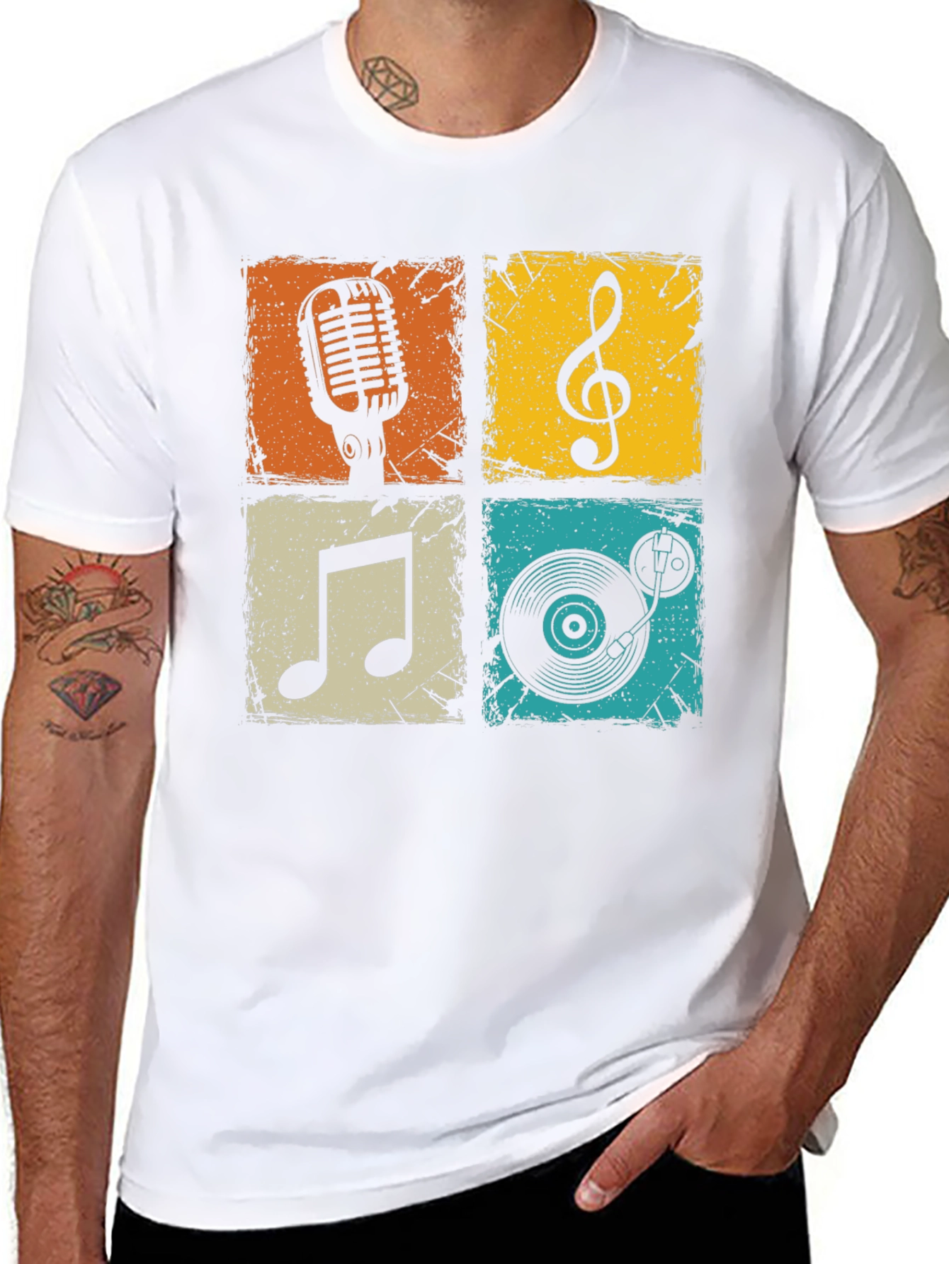 Retro Music Lovers T-Shirt