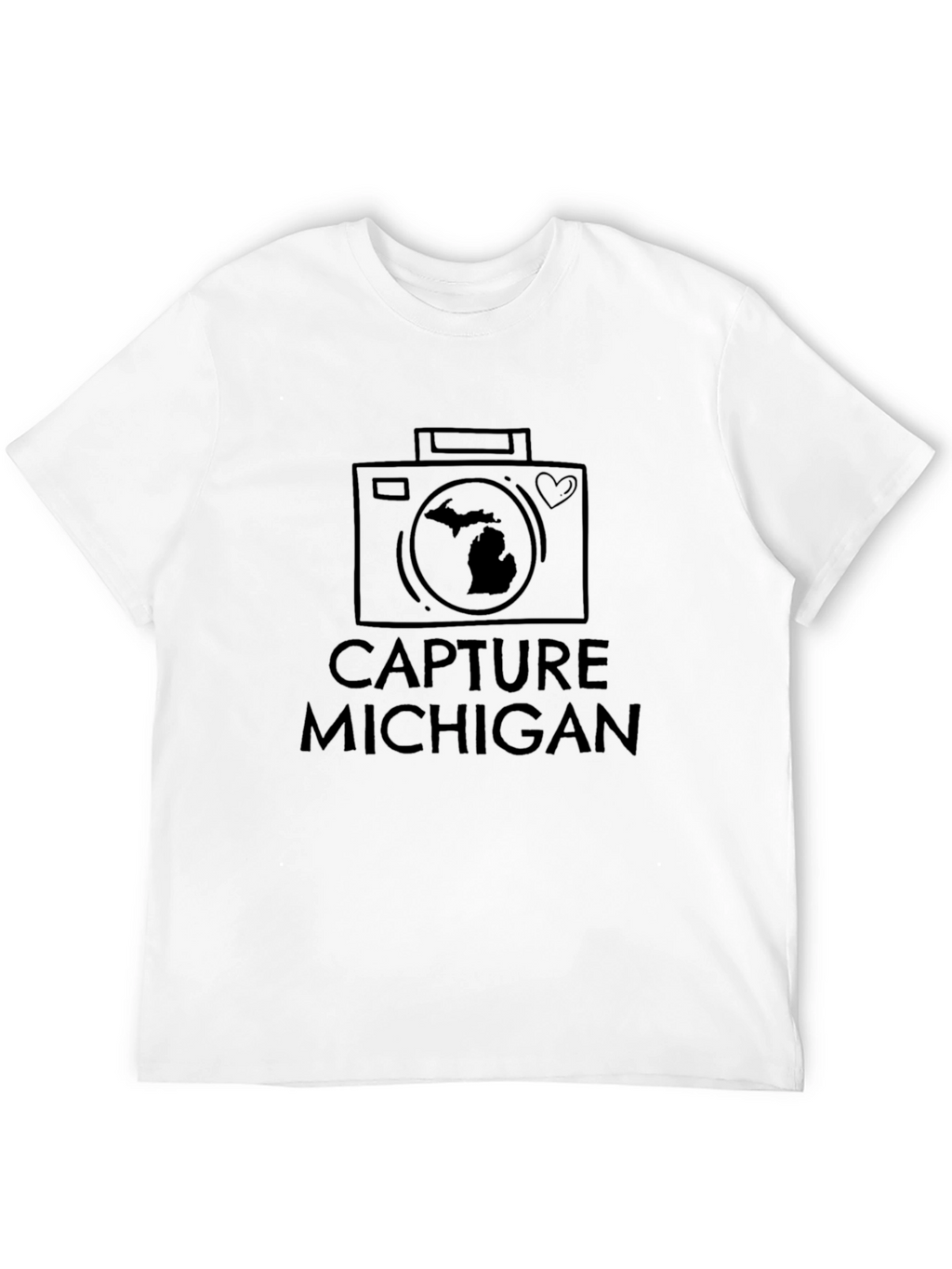 Capture Michigan T-Shirt - Photographer Gift