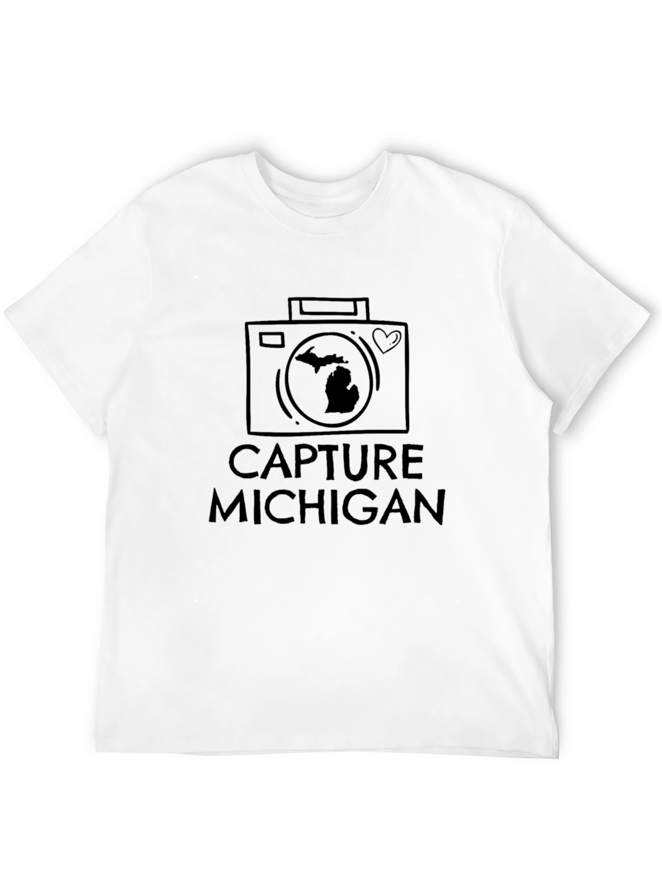 Capture Michigan T-Shirt - Photographer Gift