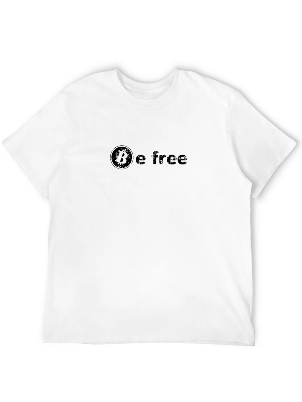 Bitcoin Be Free Black T-Shirt