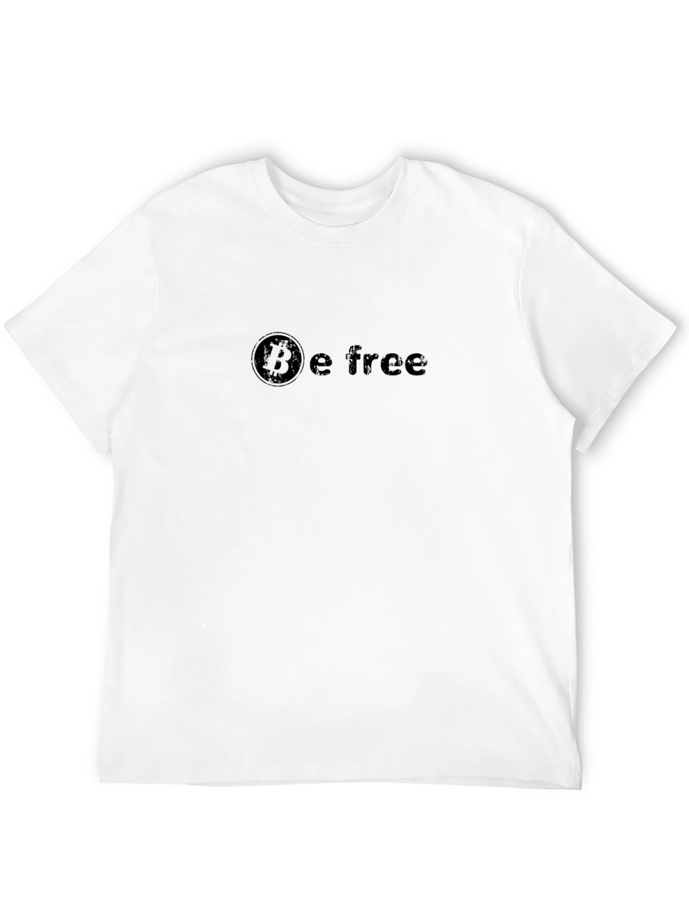 Bitcoin Be Free Black T-Shirt