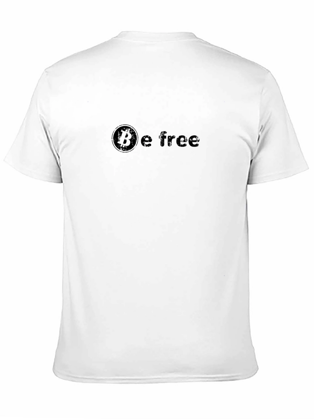 Bitcoin Be Free Black T-Shirt
