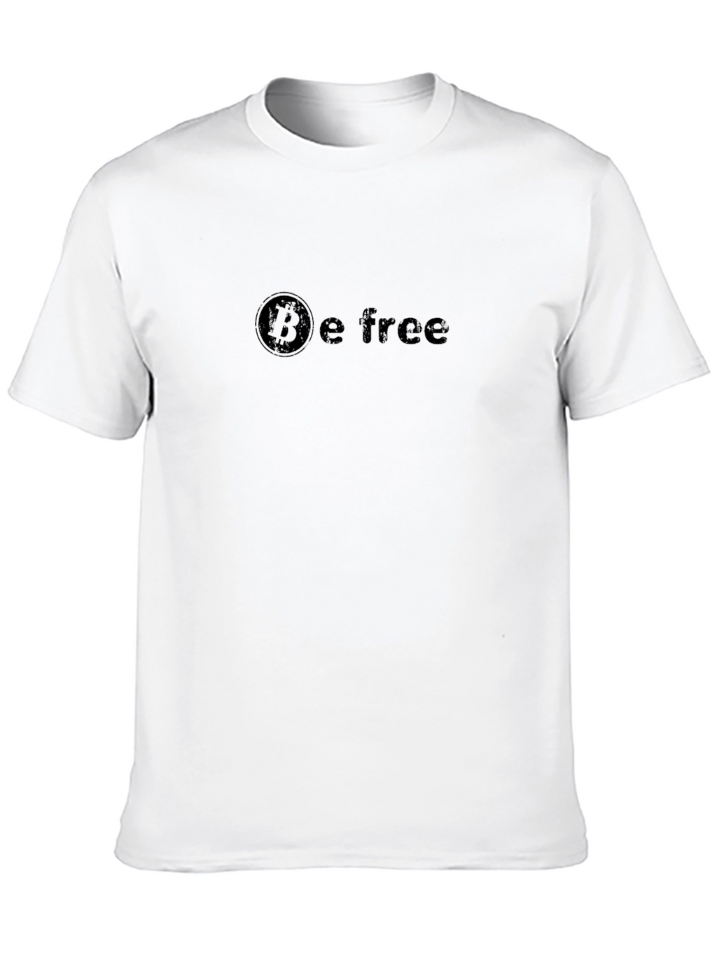 Bitcoin Be Free Black T-Shirt