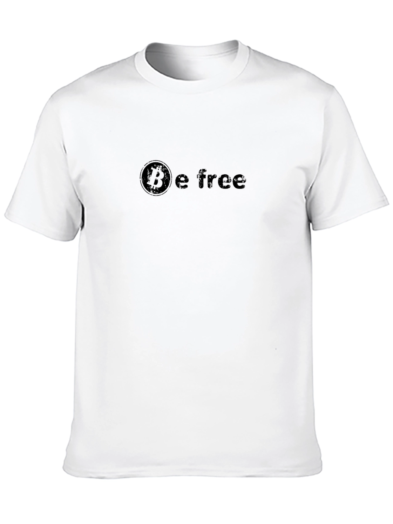 Bitcoin Be Free Black T-Shirt
