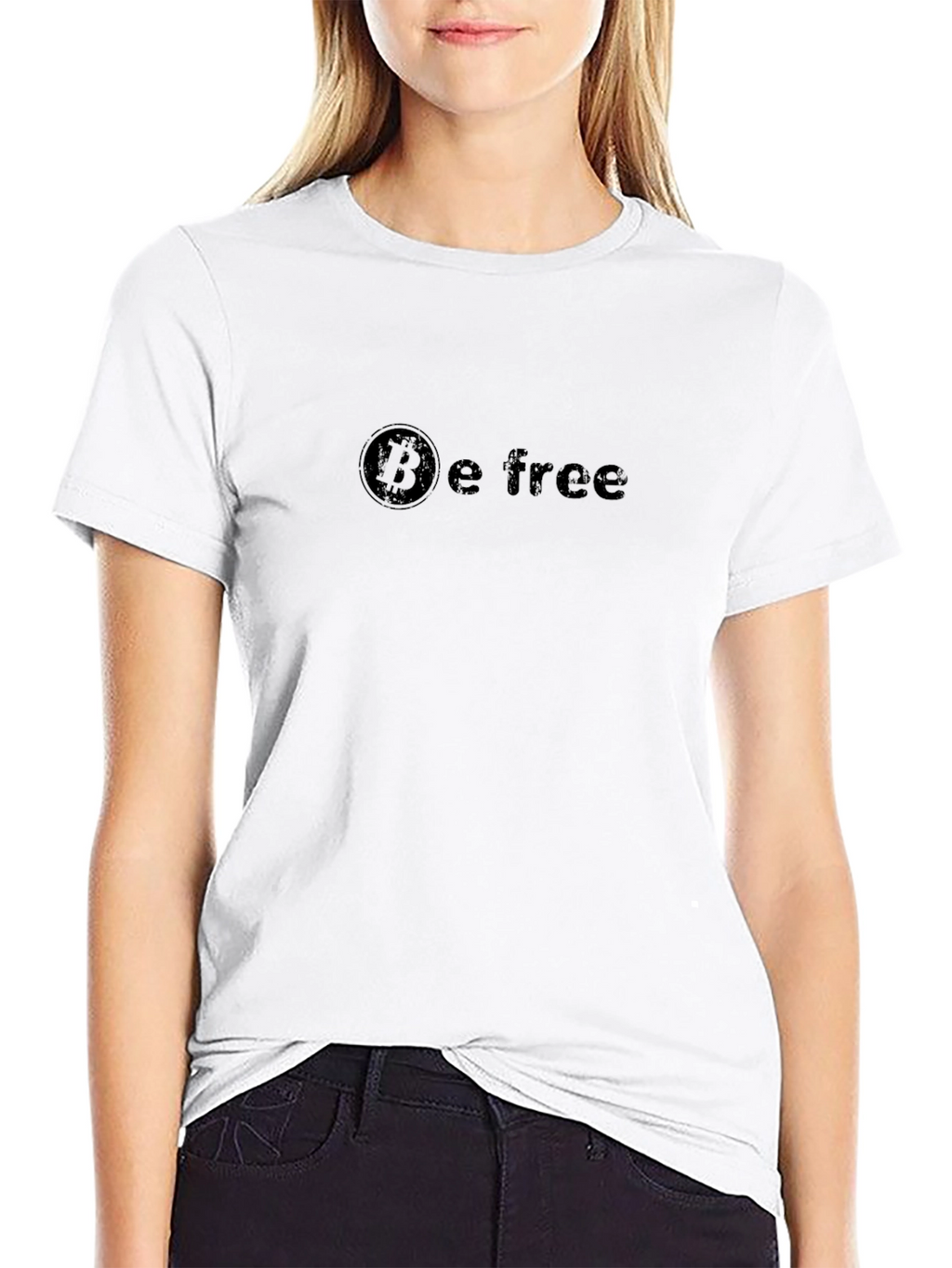 Bitcoin Be Free Black T-Shirt